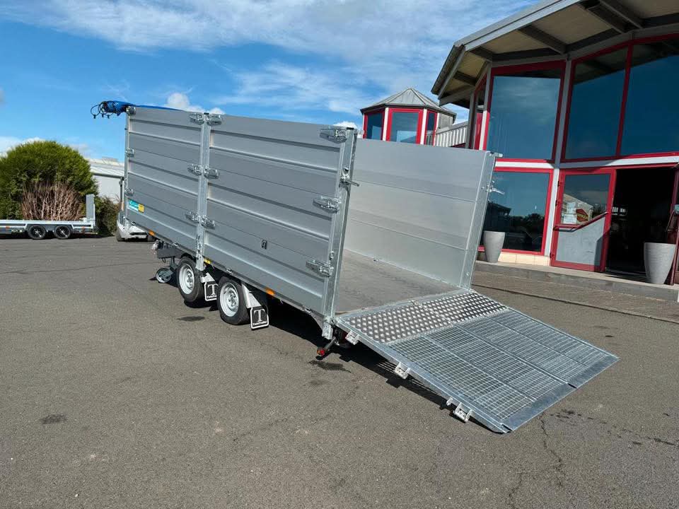 Remorque double TT 35-40 - Benne et transporteur en un !